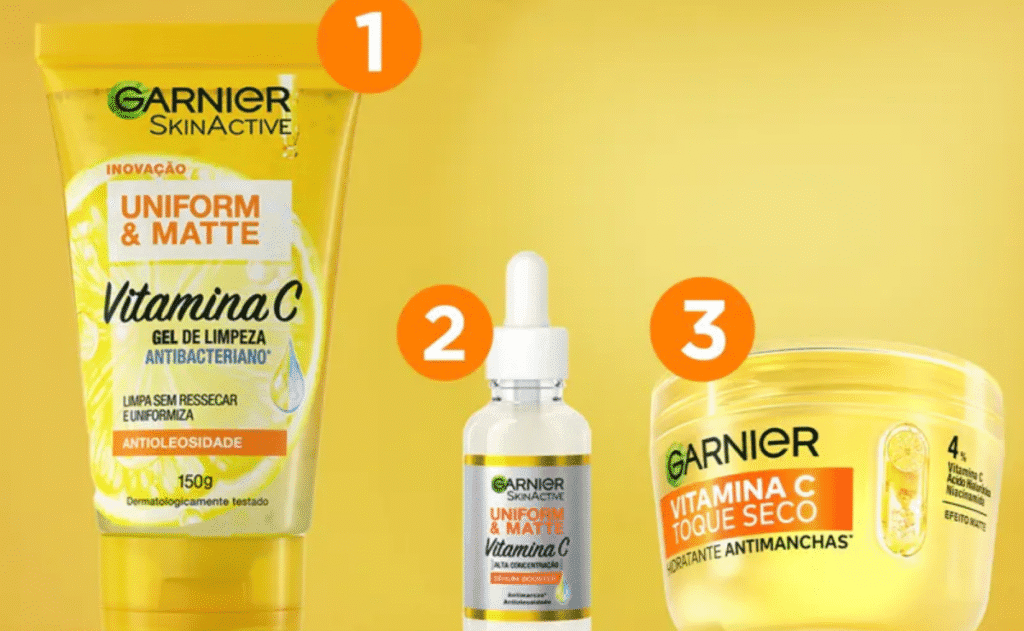 garnier vitamina c toque seco