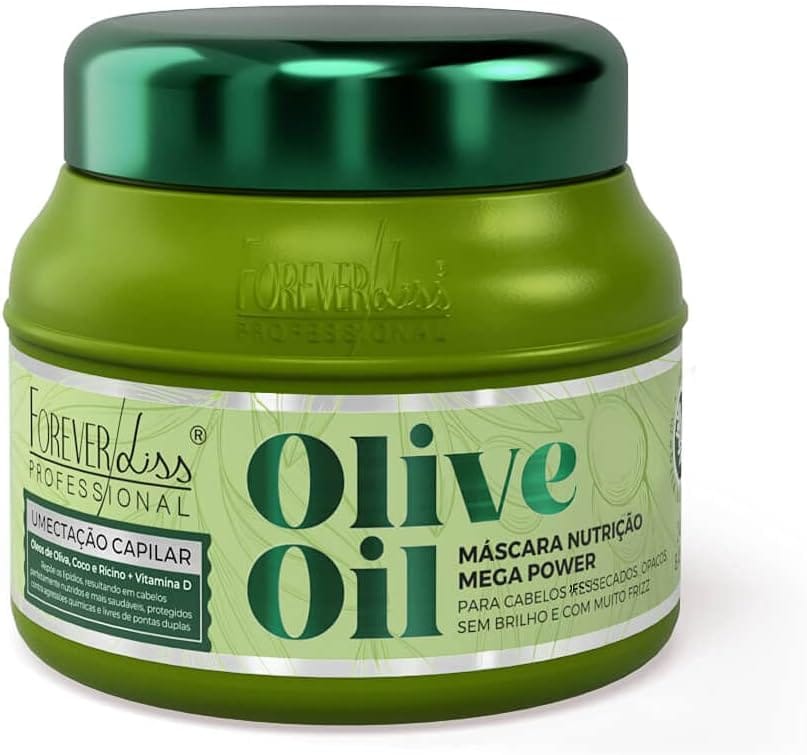 Máscara de Umectação Olive Oil – Forever Liss