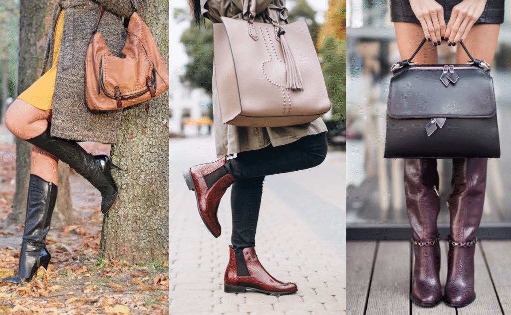 botas de couro vão elevar seus looks de outono