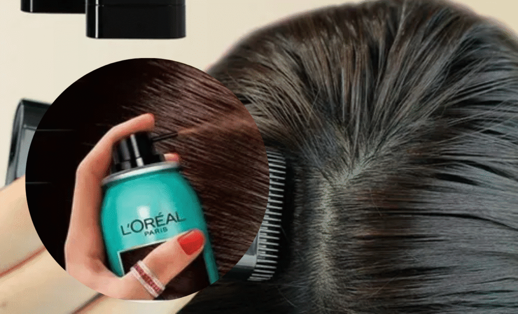 Bastão de cabelo baratinho à prova d’água e suor disfarça o grisalho em segundos