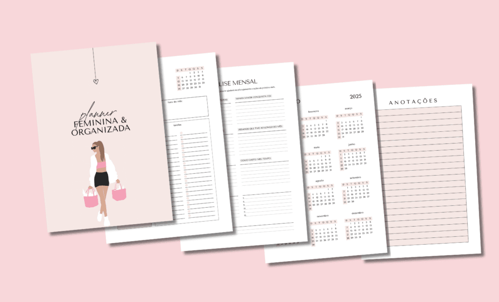 planner para imprimir