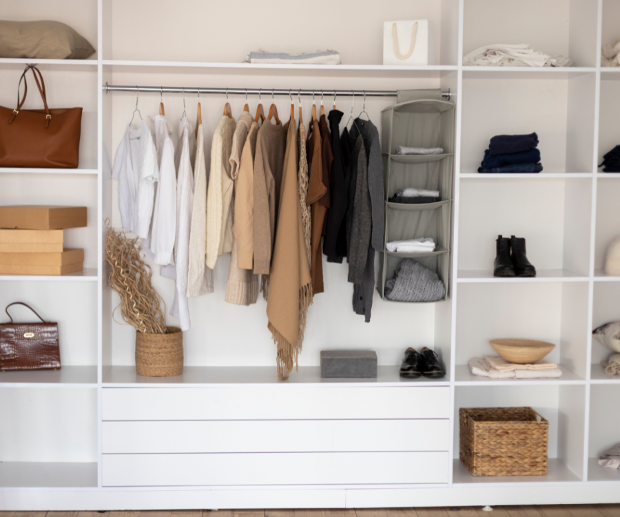 Guarda-roupa Organizado
