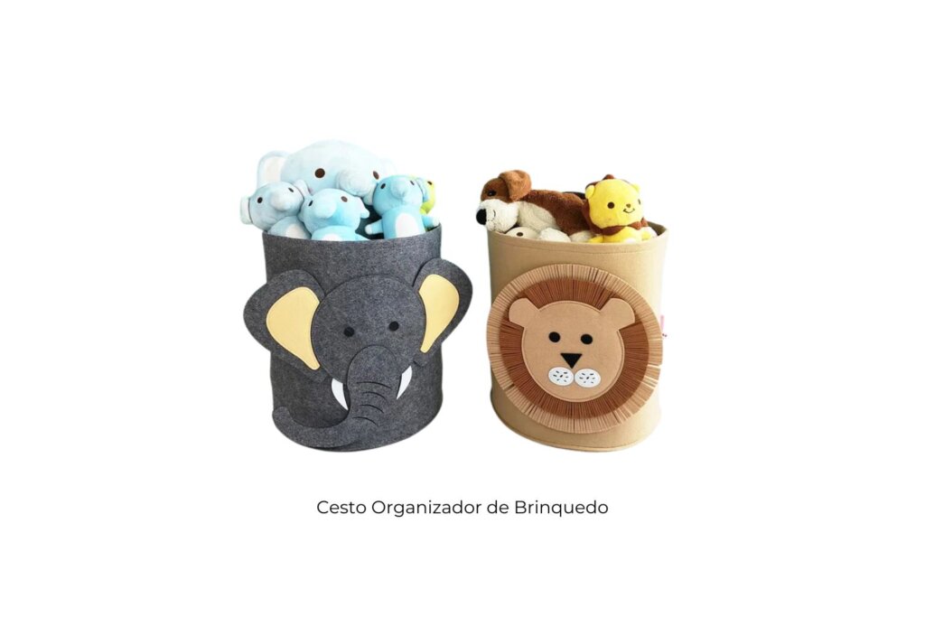Cesto Organizador de Brinquedo
