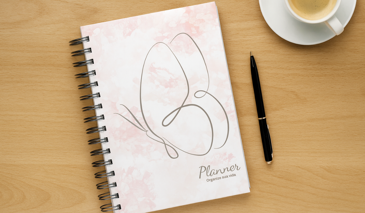 Planner para imprimir não datado: Organize sua vida com economia e liberdade