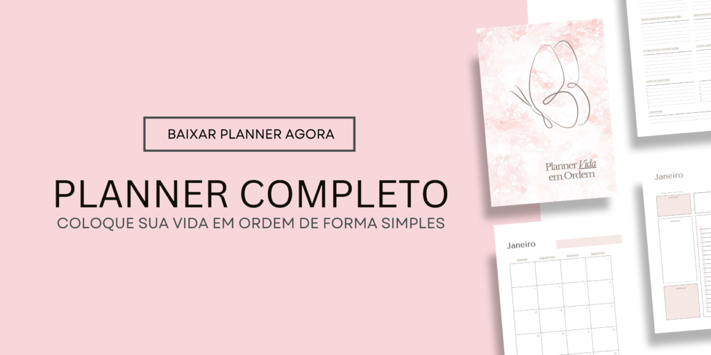 planner para imprimir