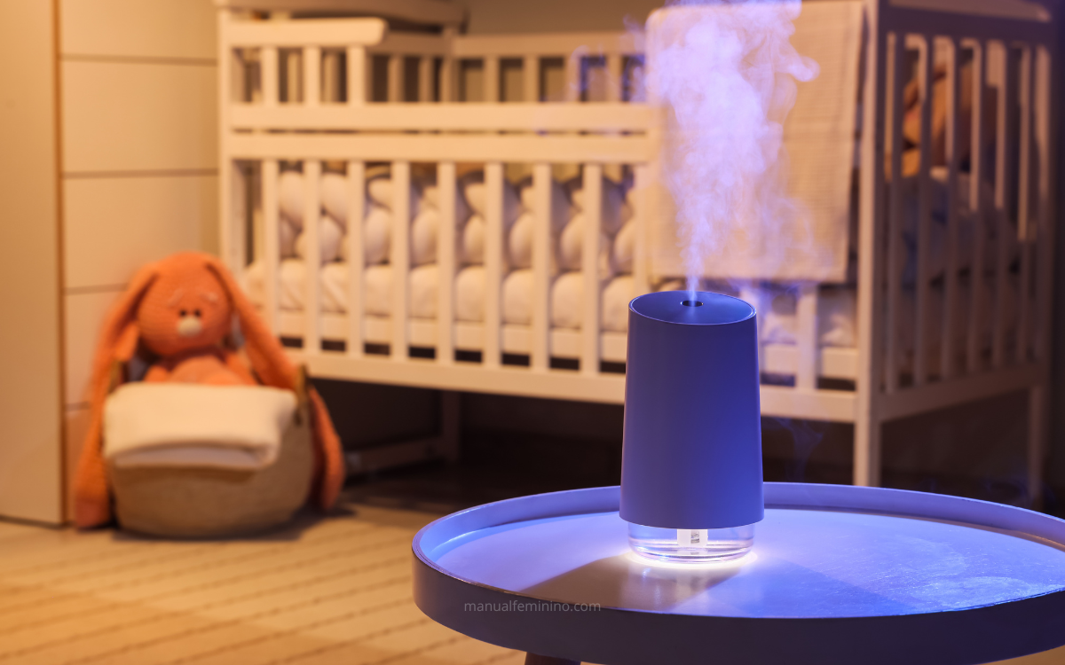Umidificador de ar no quarto do bebê: pode usar com segurança?
