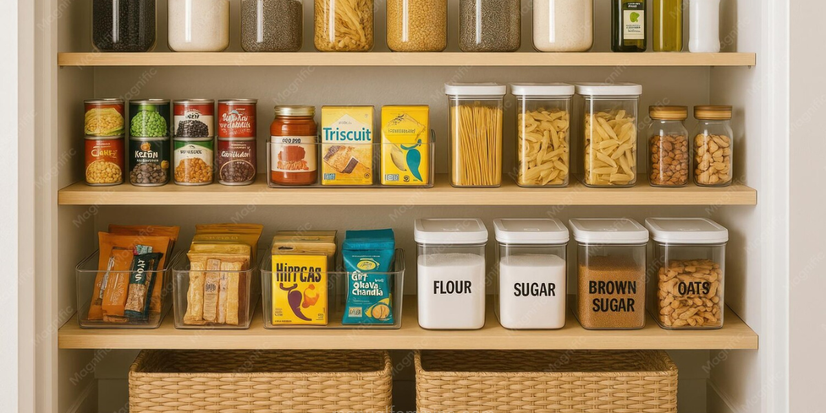 Como montar um estoque básico organizado para economizar nas compras do mês