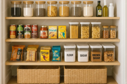 Como montar um estoque básico organizado para economizar nas compras do mês