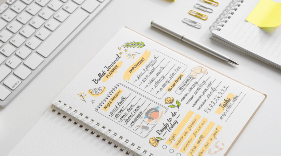Planner ou bullet journal: qual escolher quando você não tem tempo sobrando