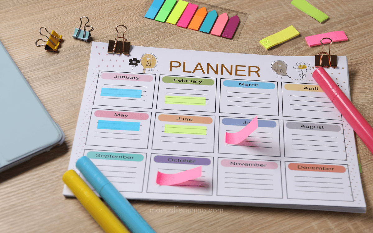 Como organizar a agenda da família (escola, compromissos e saúde)