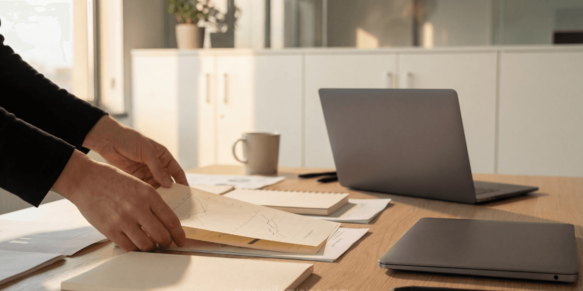 Como organizar a mesa de trabalho para render mais