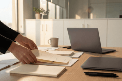 Como organizar a mesa de trabalho para render mais
