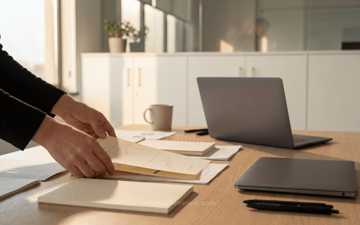 Como organizar a mesa de trabalho para render mais