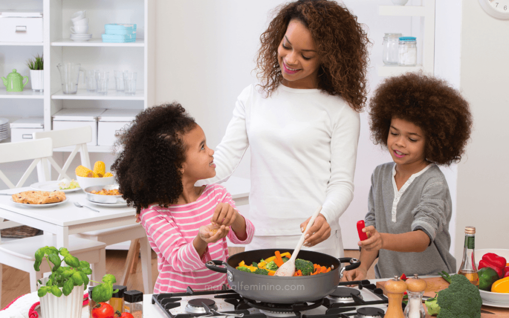 Como organizar a rotina de refeições da semana em família