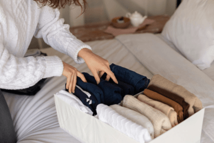 método KonMari para dobrar roupas