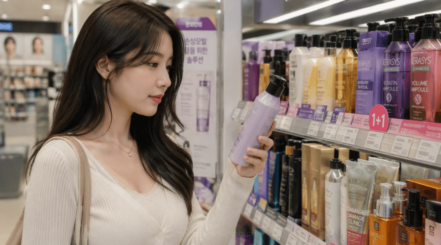 produtos coreanos para cabelo